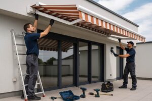 Instalación de toldos